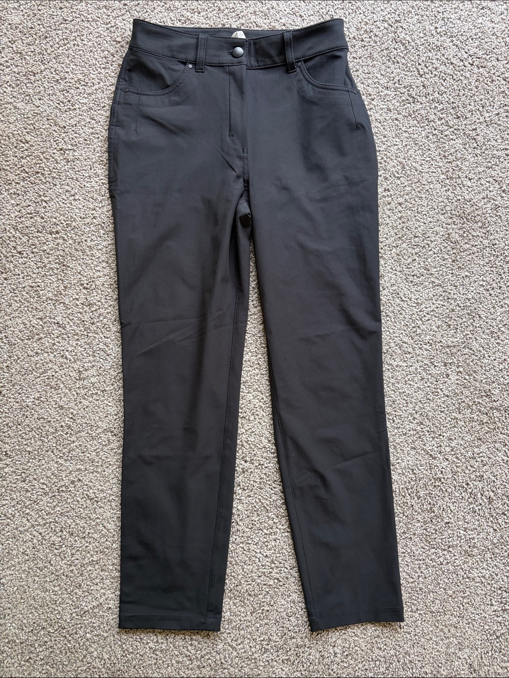 lululemon athletica Black Straight-Leg Pants